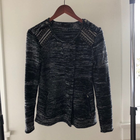 DEX Zip up knitted cardigan - Picture 1 of 6